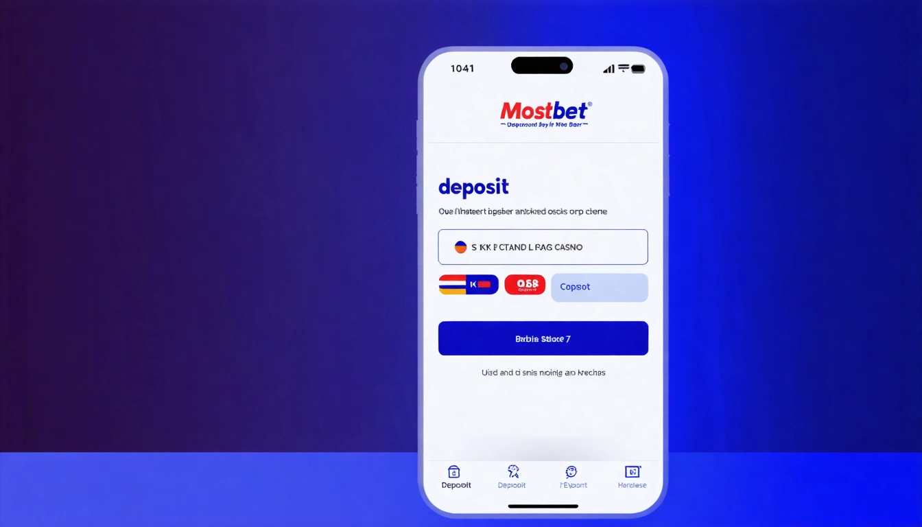 deposit Mostbet