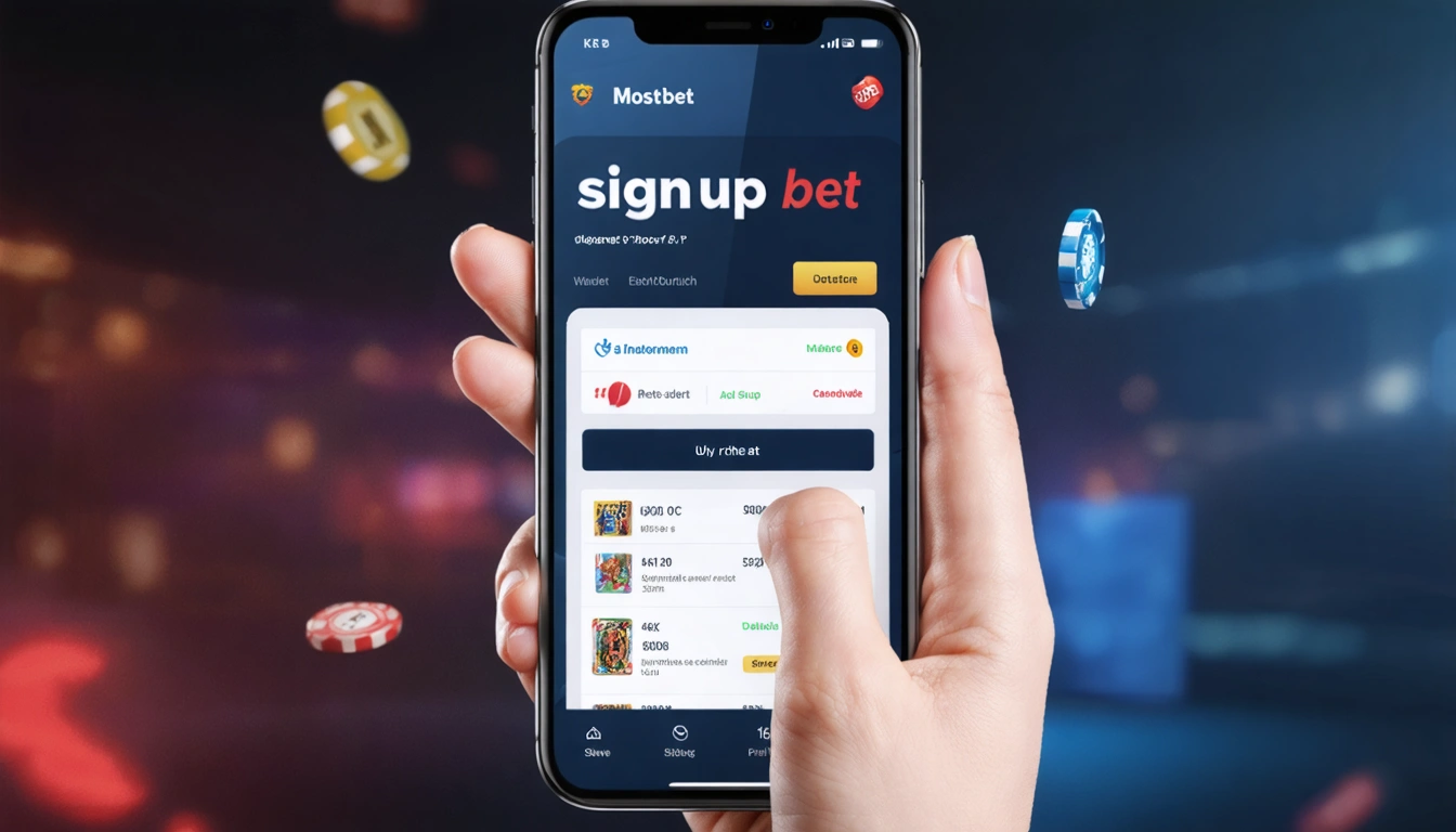 signup Mostbet