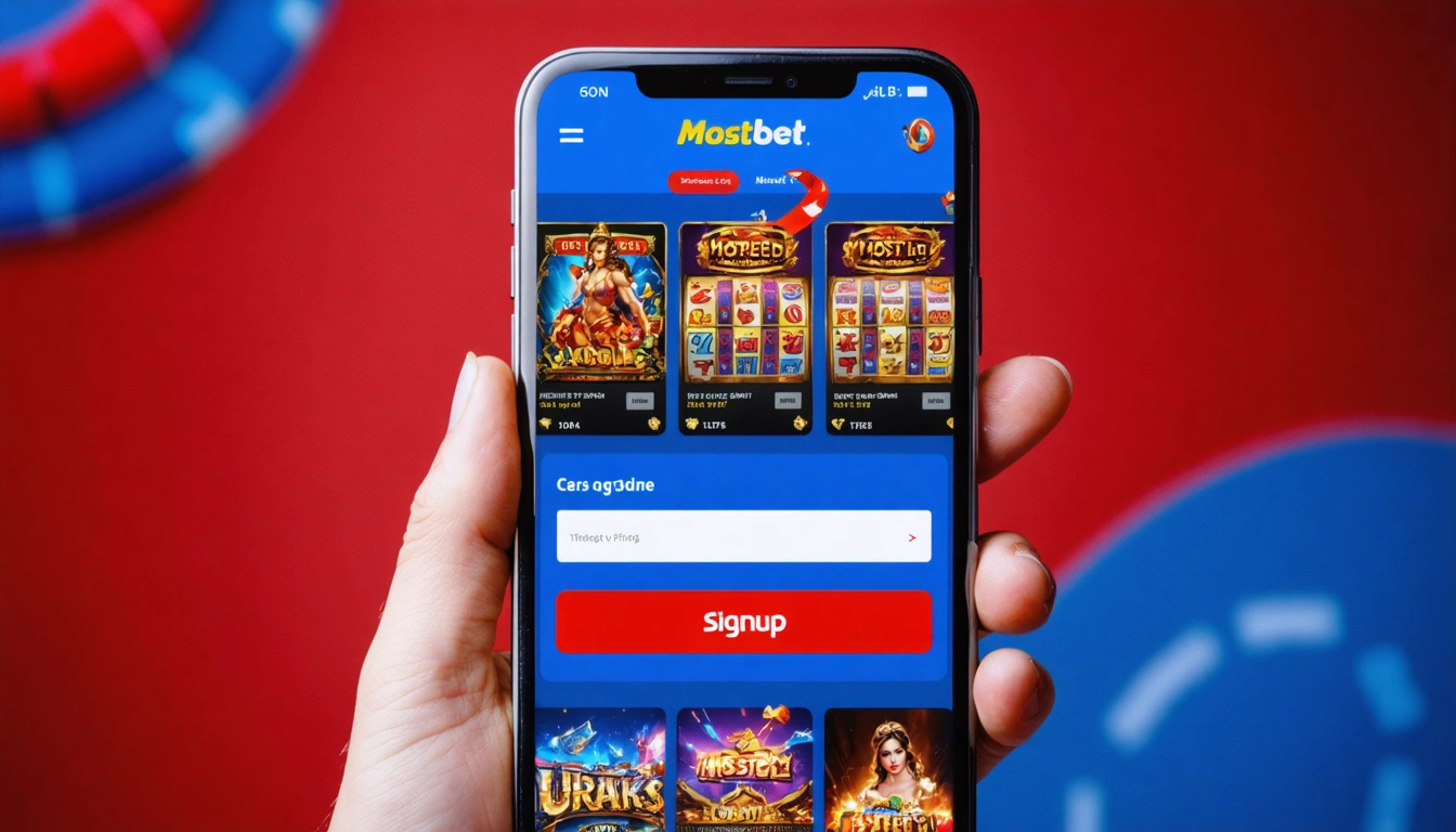 signup Mostbet